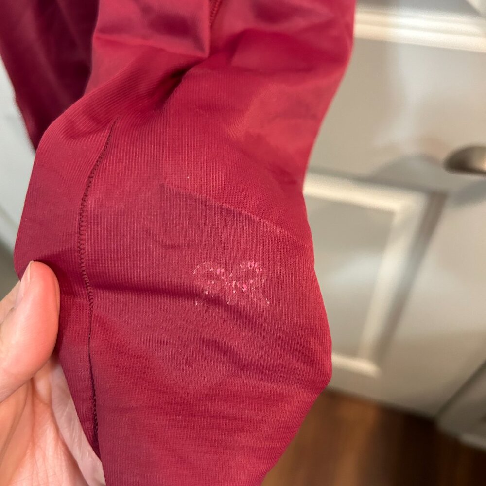 Ruby Ribbon Red Built In Camisole Tank Shapewear Support Top Size 42 (US XL) - Picture 4 of 4